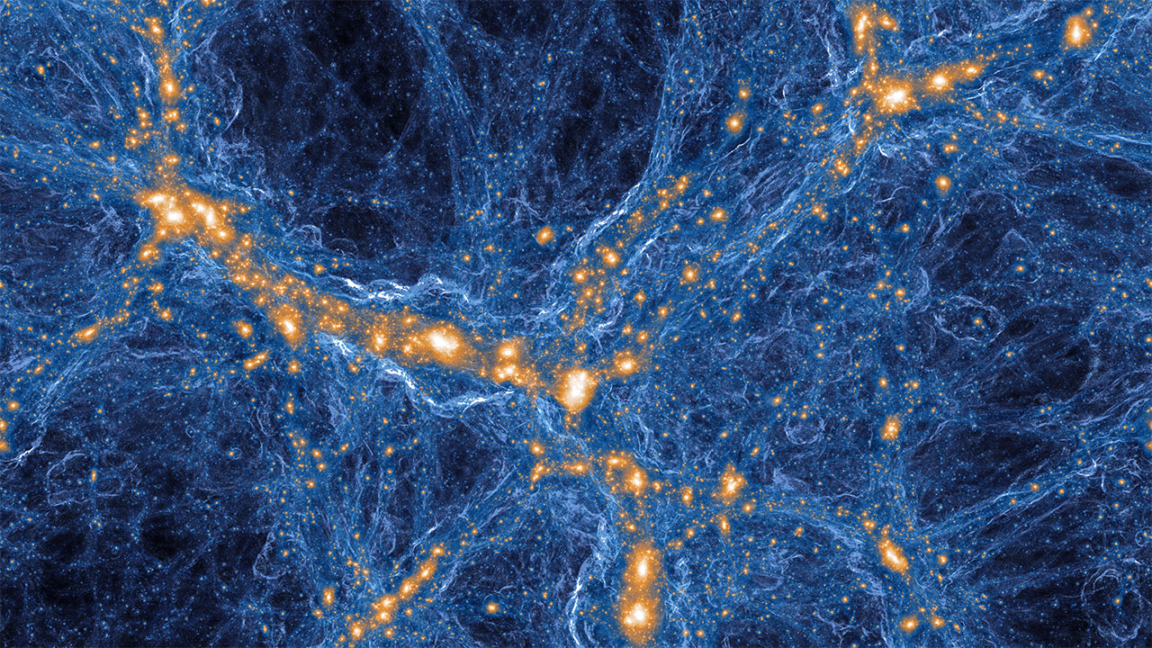 Las galaxias en los grandes vacíos del universo crecen más despacio. Crédito: IAA