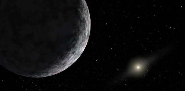 Imagen del exoplaneta Eris