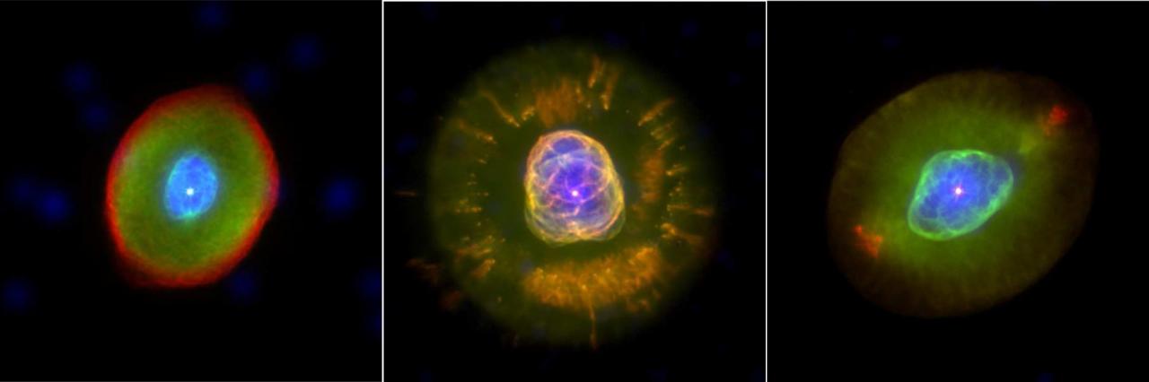 Planetary nebula examples