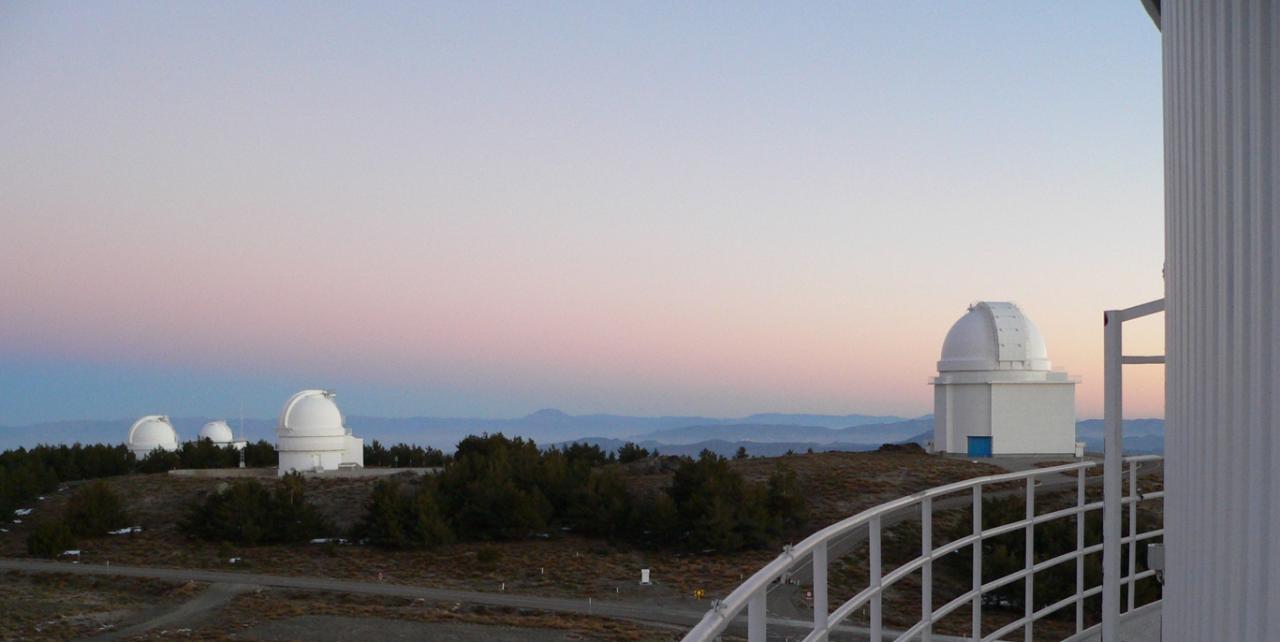Panoramica del Observatorio de Calar Alto
