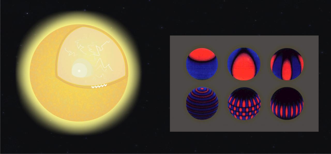 Estructura interna de una estrella delta scuti