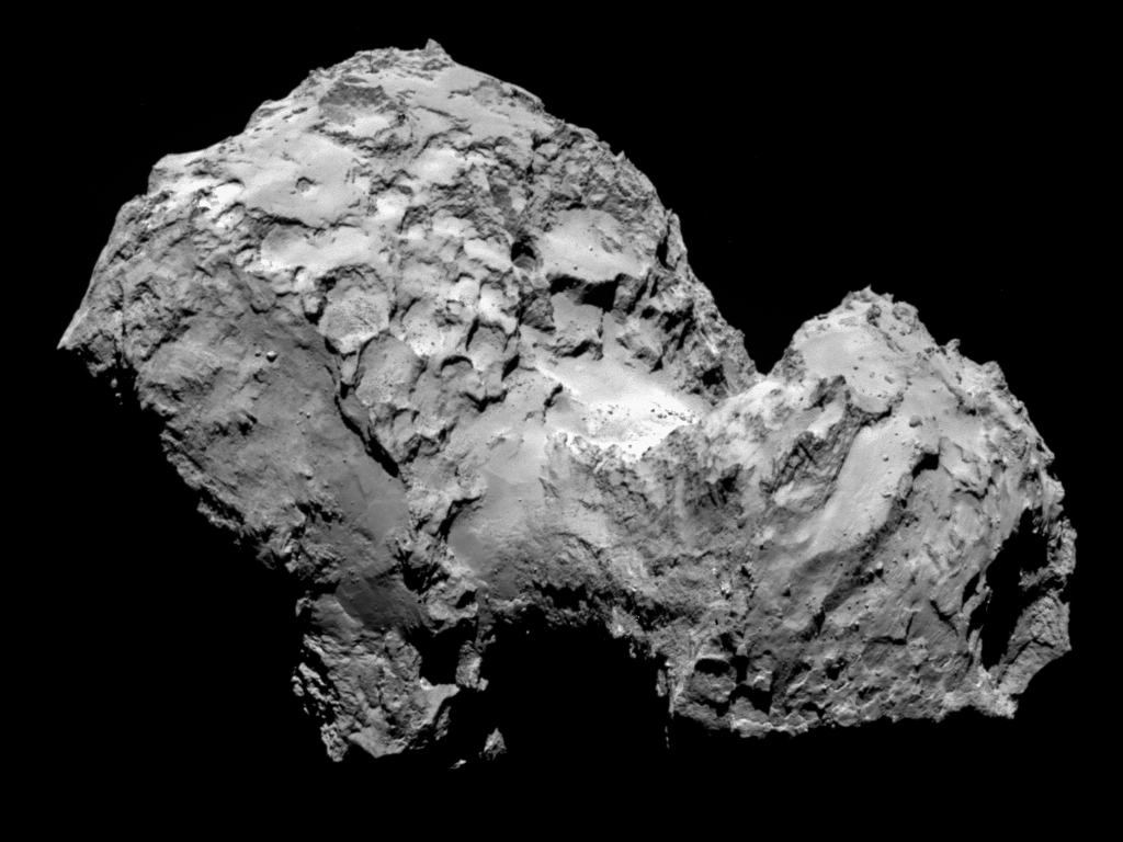 Forma del cometa 67P