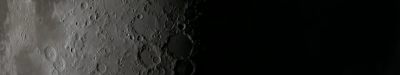 Impact of a rock against the moon