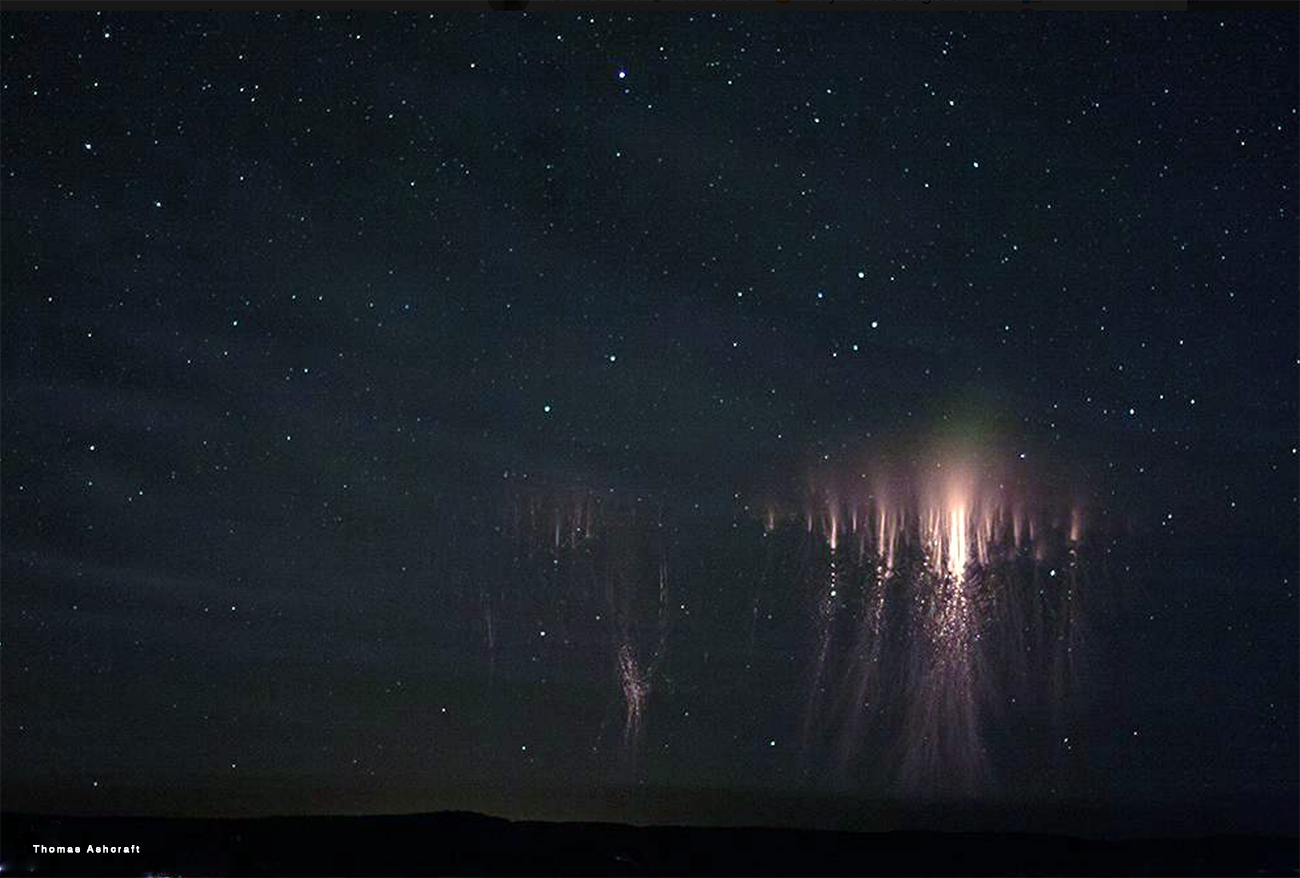 Revelan el origen de los fantasmas, un tipo de eventos luminosos transitorios que se producen en la atmósfera