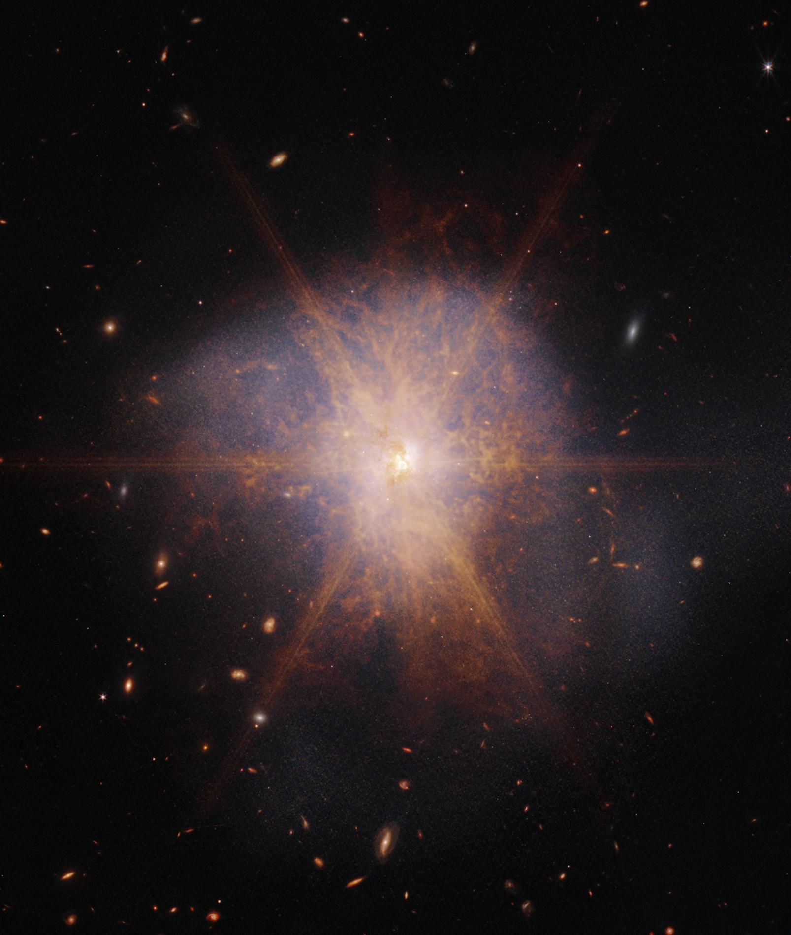 Galaxias cazadas en pleno ‘rejuvenecimiento’ químico