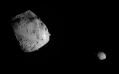 La misión DART de la NASA capta con alta resolución el sistema binario de asteroides Dídimo