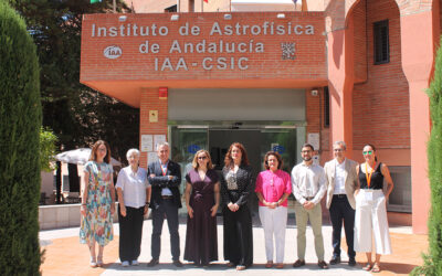 La presidenta del CSIC visita el Instituto de Astrofísica de Andalucía