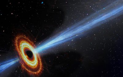 Descubren una aceleración en los jets de agujeros negros supermasivos que desafía las predicciones teóricas