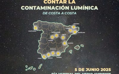 Nace ‘Contar la contaminación lumínica de costa a costa’, una iniciativa nacional de divulgación por el Día Mundial del Medio Ambiente