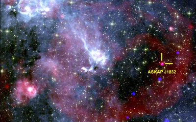 Detectan un misterioso objeto cósmico que emite señales de radio y rayos X de manera sincronizada