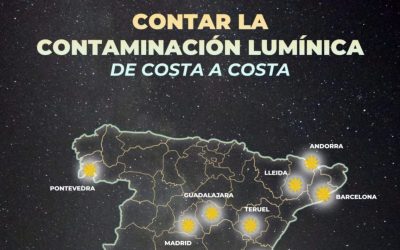 Nace ‘Contar la contaminación lumínica de costa a costa’, una iniciativa nacional de divulgación por el Día Mundial del Medio Ambiente