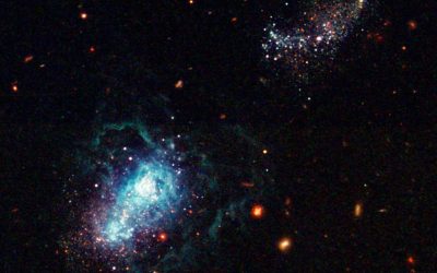 Detectan una radiación inusualmente energética en una galaxia análoga a las del universo primitivo